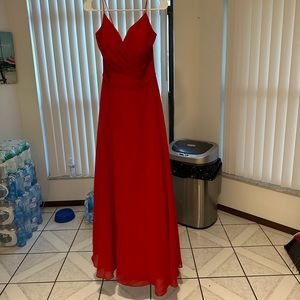 Bridesmaids dress! Red!